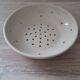 Glazed stoneware draining dish