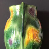 Old vase in Barbotine Saint Clément