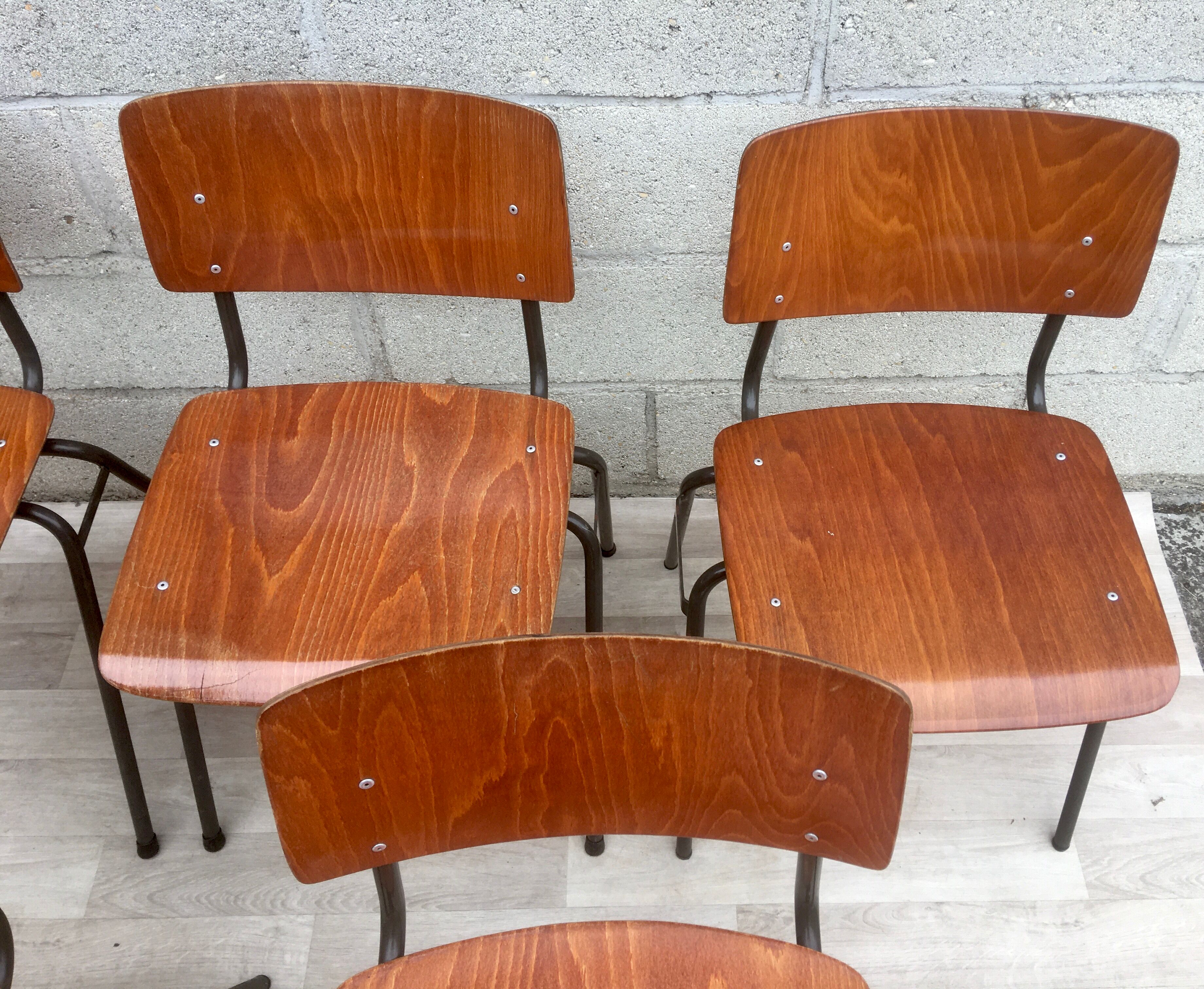 Set of 6 vintage Marko chairs
