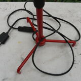 Industrial red metal projector