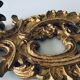 Gold wall candle holder