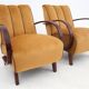 Art Deco armchairs by J. Halabala, Czech Republic, 1930s