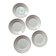 Set of 5 flat plates FB 66 Badonviller