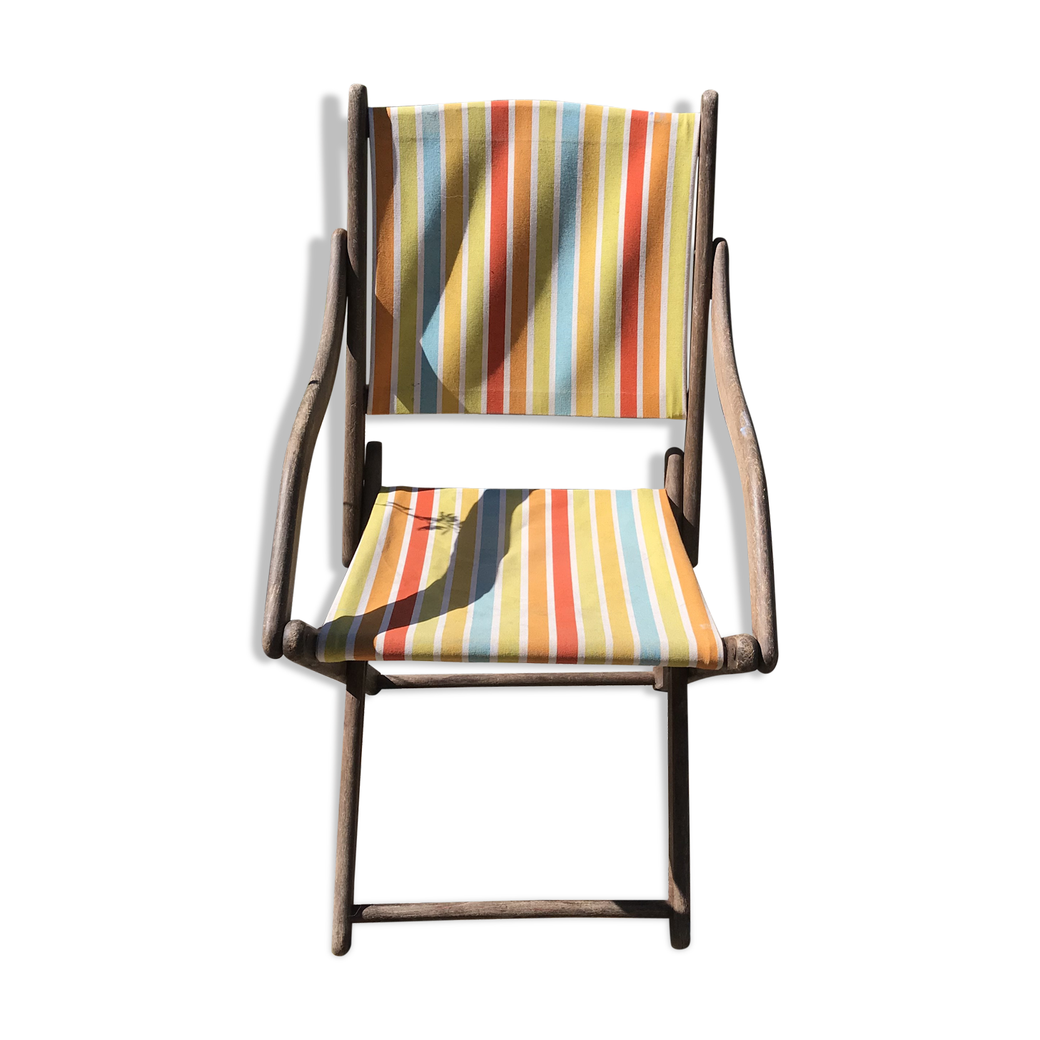 Vintage garden folding chair