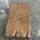 Small stool, accent stool in solid blond teak wabi-sabi L30 W8.5 H6.