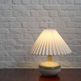 Vintage ceramic table lamp by Axella Stentoj, Denmark, 1960s