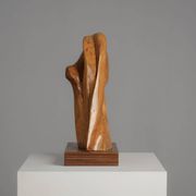 Organic wood sculpture by H. Hinfelaar, Netherlands, 1980s