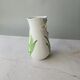 Vase in slipware with Arum flowers
