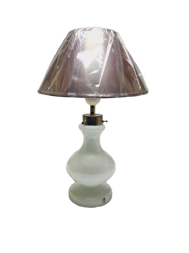 Classical bedside lamp from Holmegaard, Denmark, 1970s