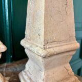 Pair of obelisks