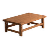 Antique pine coffee table – China, circa 1890