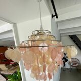 Mother-of-pearl tassel chandelier