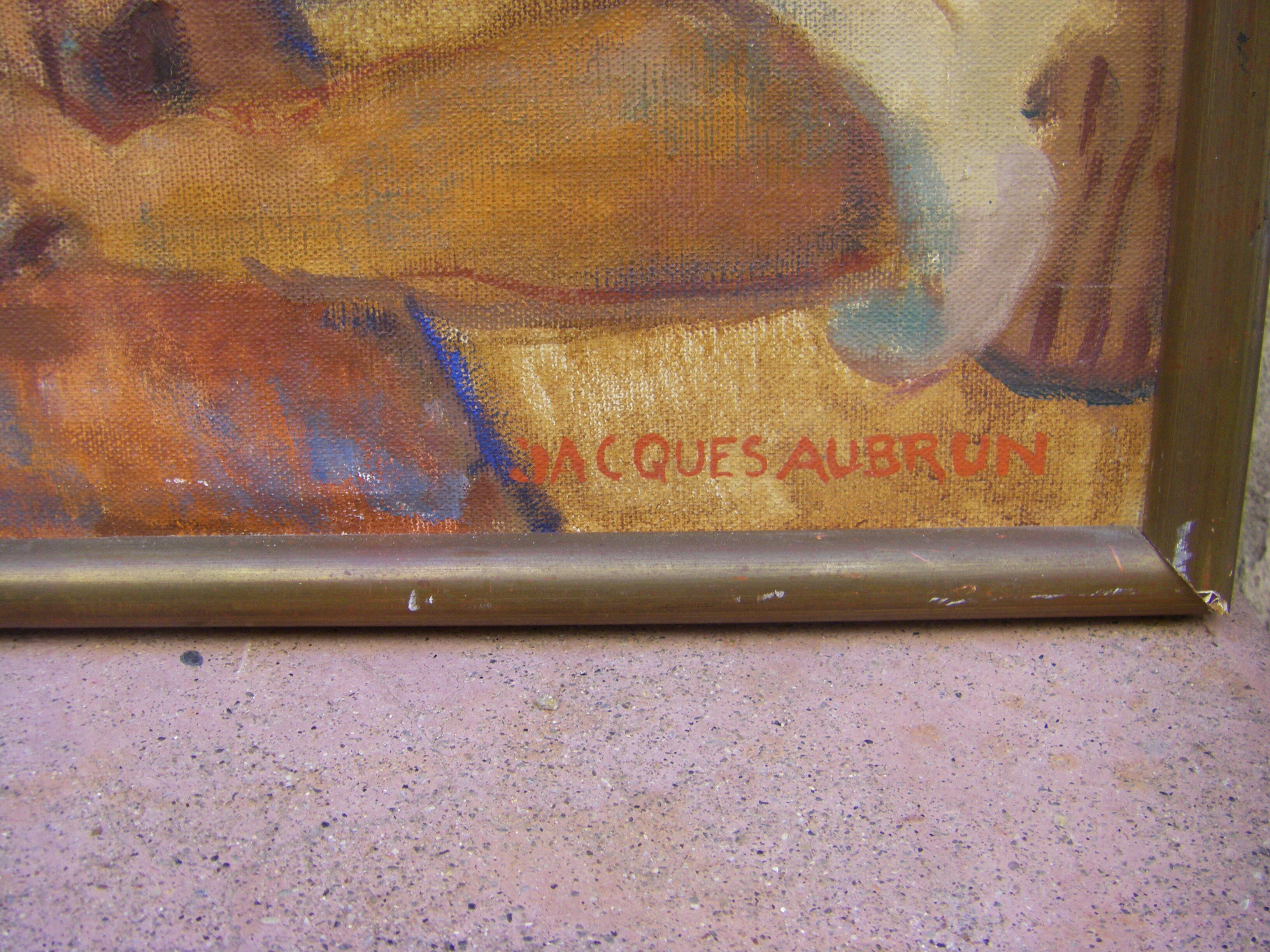 Painting "drinkers in the sun"