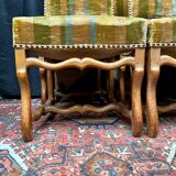 Set of 6 chairs Louis XIV