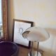 Lampe soucoupe chrome
