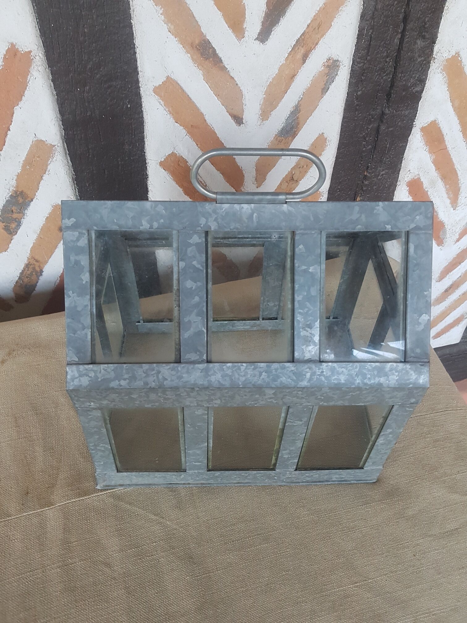 Garden greenhouse zinc