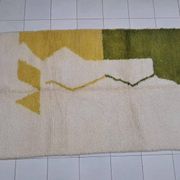 Handmade pure wool rug with colourful patterns 150/250 cm