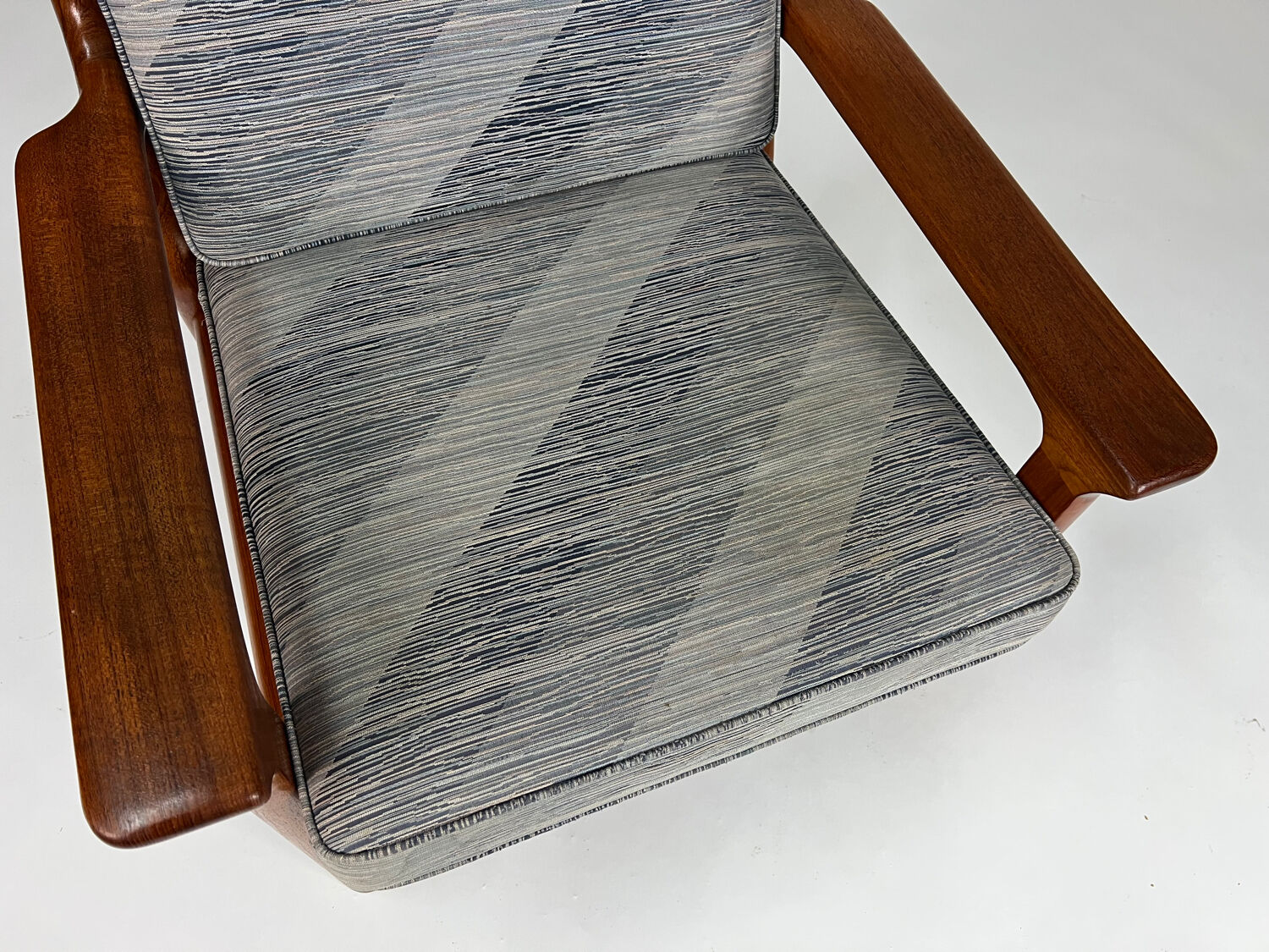 Danish teak armchair easy chair Juul Kristensen Glostrup vintage