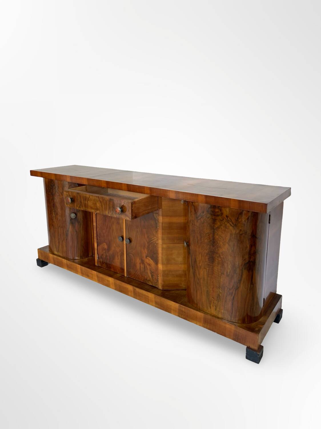 Impressionnant buffet Art déco italien des années 1930/1940