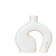 Artisanal Atlas vase varnished