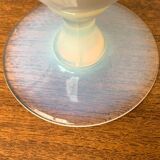 French opaline glass table lamp from the mid-century Sèvres, 1960s.