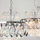 Vintage Viennese Medium Sized Crystal Chandelier, 70s