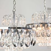 Vintage Viennese Medium Sized Crystal Chandelier, 70s
