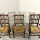 Lancashire spindleback dining arm chairs 1900's