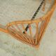 Vintage rattan bed 1960