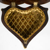 Table "Heart" in Louis XV style, Attributed to Maison Krieger, Circa 18