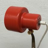 Pair of orange lamps