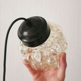 Bubble glass pendant lamp, Helena Tynell, 1960
