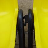 Set of 4 chairs 70s Osvaldo glass for Tecno