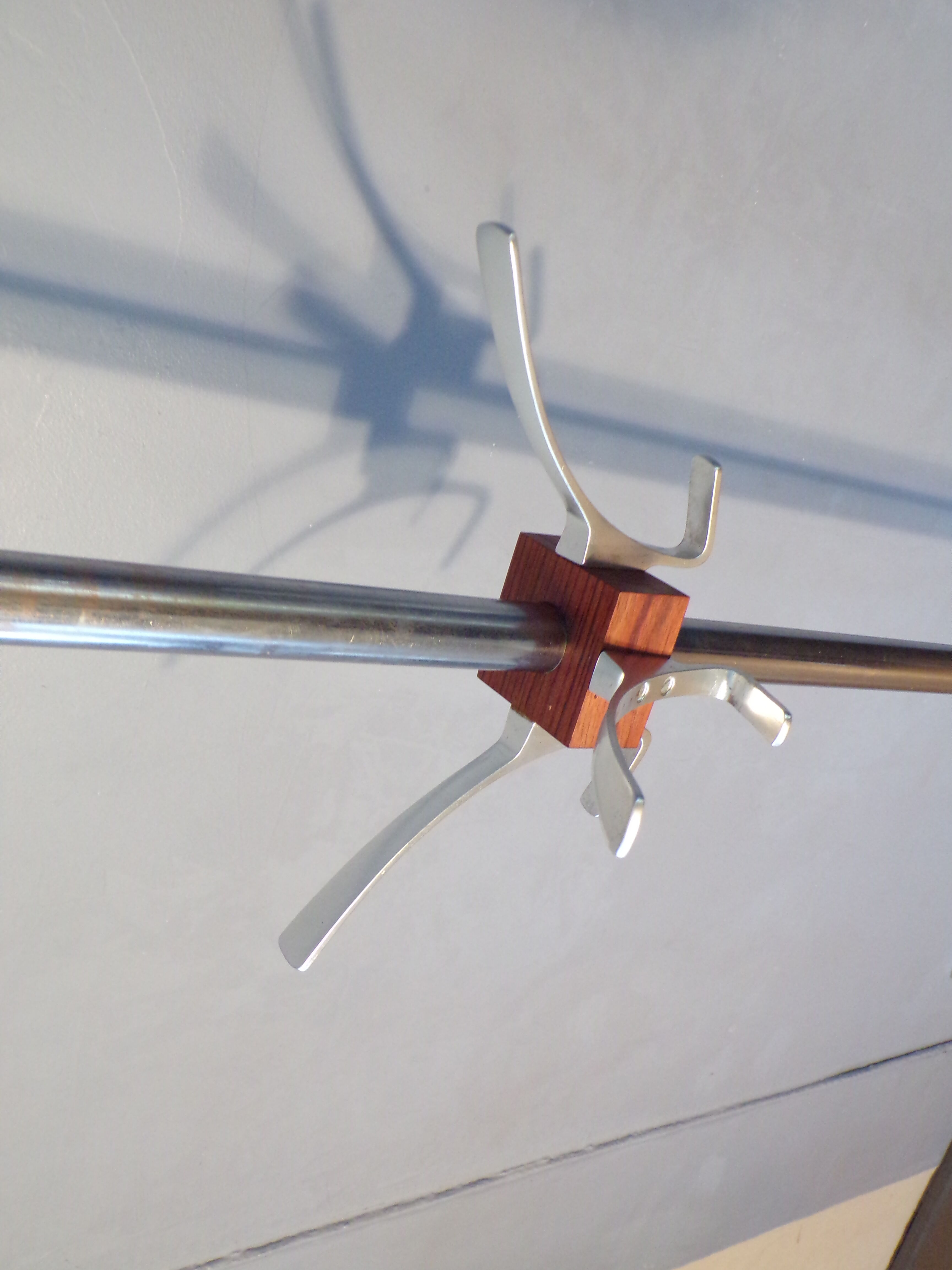 Scandinavian parrot coat hanger