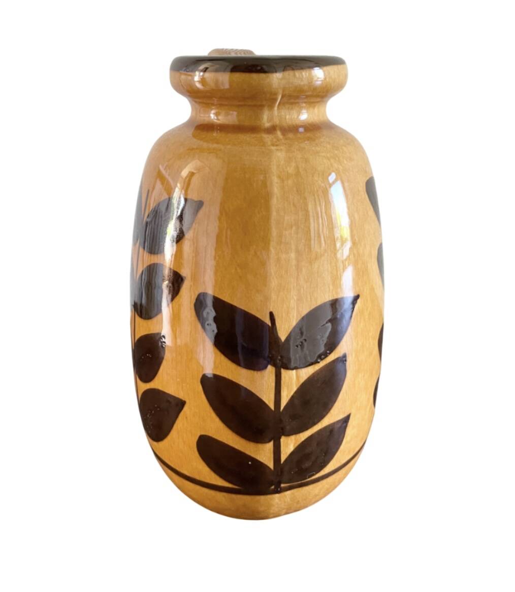 West Germany glazed ceramic vase