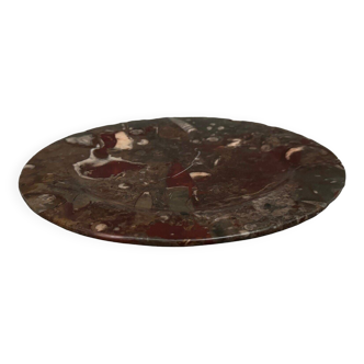 Marble presentation dish fruit bowl early 20th century