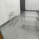 Vintage plexiglass coffee table