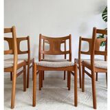 Set of 6 Scandinavian chairs