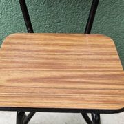 Chaise formica design, années 50