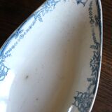 Blue Sarreguemines Vaucluse Ironstone Plate