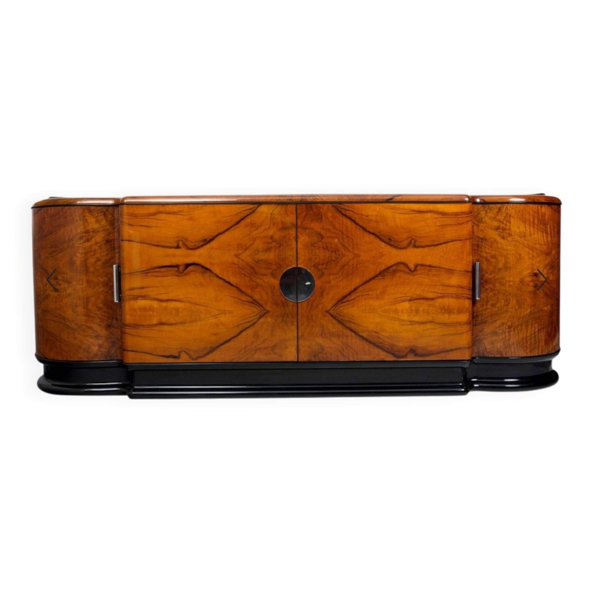 Walnut Sideboard by Jindrich Halabala for Up Zavody, 1920s