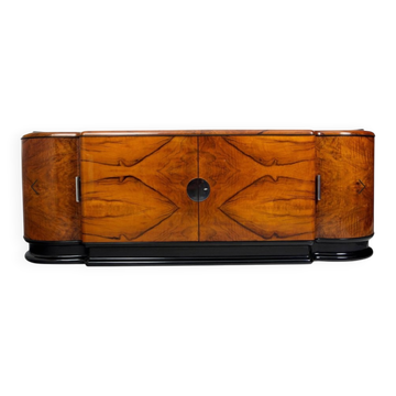Walnut Sideboard by Jindrich Halabala for Up Zavody, 1920s