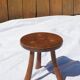Old rustic milking stool
