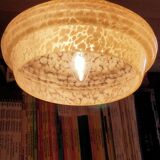 Clichy Glass Art-Deco Suspension