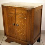 Art Deco bedside table from the 1940s