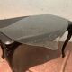 Louis XV style desk in black wood Napoleon III, XIX century
