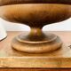 Wooden Hollywood Regency Table Lamp