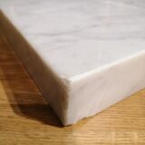 Arc floor lamp with marble foot, 60s