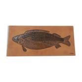 Ceramic fish dish signed R. Capron
