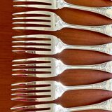 Christofle Marly fish cutlery and serving set with box, new condition